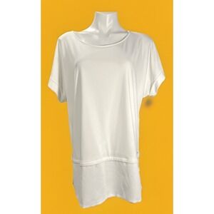 Calvin Klein Size Large Calvin Klein White Tunic Top